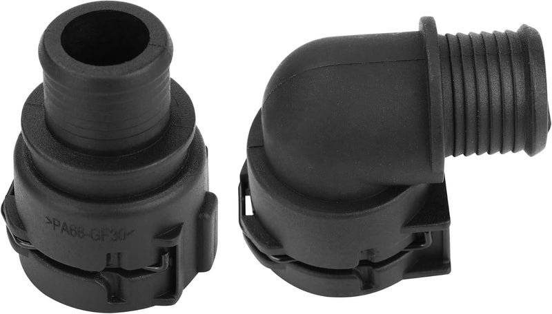 A.I.FORCE 2 Pieces Heater Inlet Hose Connector, Fit for Chevrolet Trax, Sonic, Cruze, Cruze Limited and Buick Encore, replace parts # 95089363, 950893634, 96958301, 95089364, 96958300, and 95078634 - Image 1